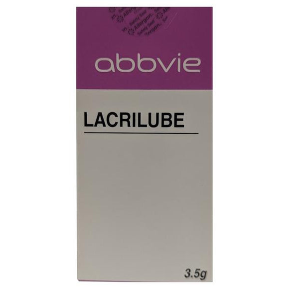 Abbvie Lacrilube Lubricating Eye Ointment 3.5g