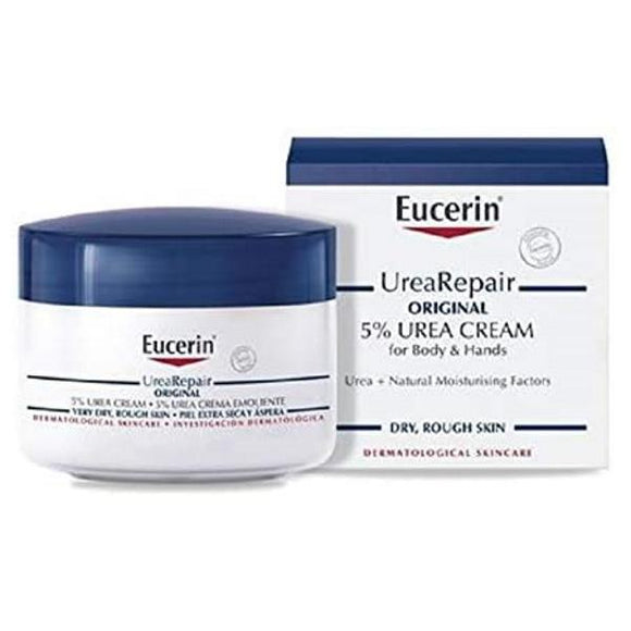 Eucerin Urea Repair Original 5% Urea Cream For Body & Hands 75ml