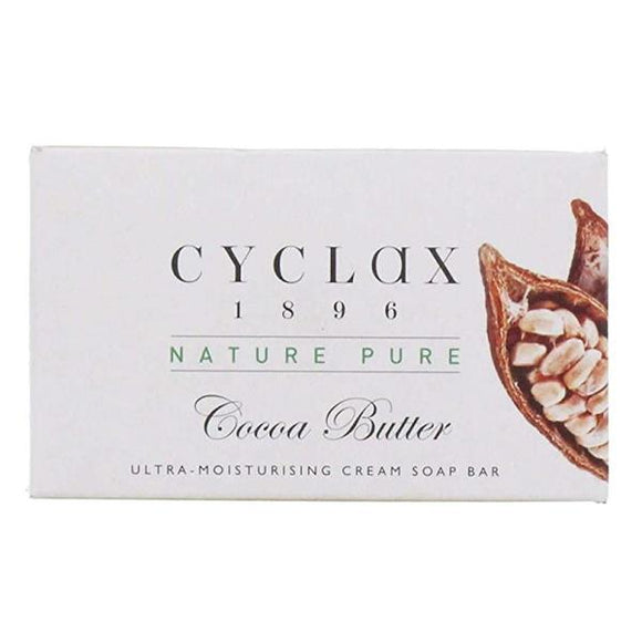 Cyclax 1896 Nature Pure Cocoa Butter Soap Bar 90g Twin Pack