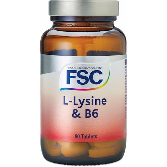 FSC L-Lysine 500mg & B6 90 Tablets