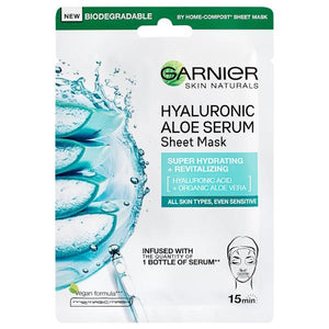Garnier Skin Naturals Hyaluronic Aloe Serum Sheet Mask