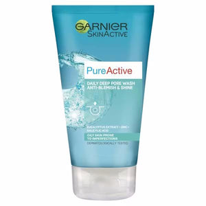 Garnier Skin Naturals Pure Active Anti-Blackhead Deep Pore Wash 150ml