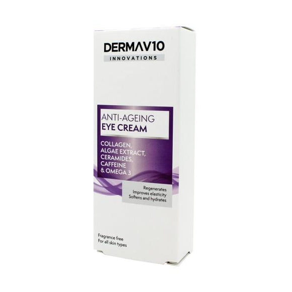 Derma V10 Innovations Anti-Ageing Eye Cream 15ml