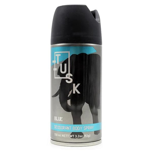 Tusk Blue Deodorant Body Spray 150ml