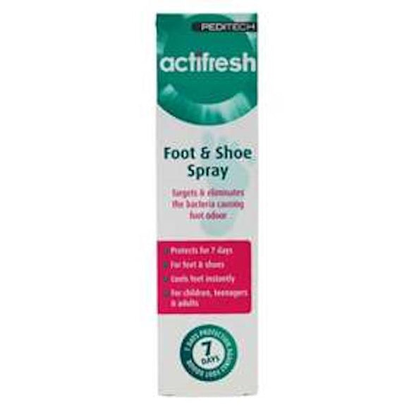 Peditech Actifresh Foot Spray 100ml