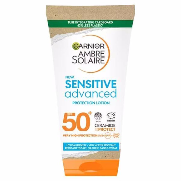 Garnier Ambre Solaire Sensitive Advanced SPF50+ Sun Protection Lotion 50ml
