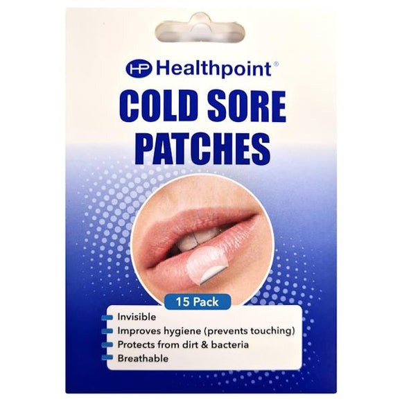 Healthpoint Cold Sore Patches 15 Patches