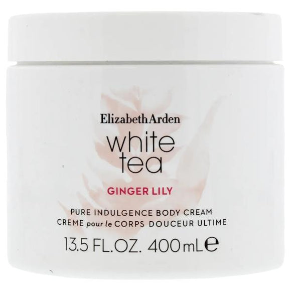 Elizabeth Arden White Tea Ginger Lily Pure Indulgence Body Cream 400ml