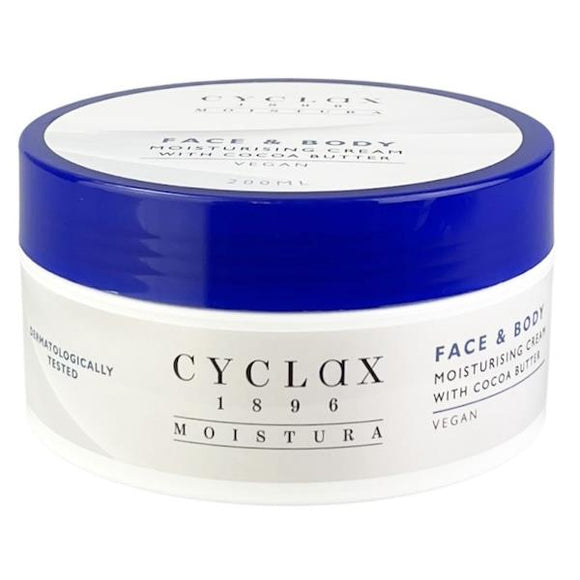 Cyclax 1896 Moistura Face & Body Moisturising Cream 200ml
