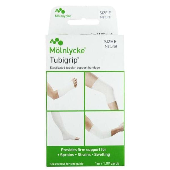 Tubigrip Elasticated Tubular Bandage Size E Natural 1 Metre