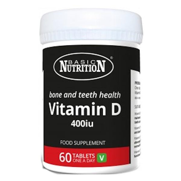 Basic Nutrition Vitamin D 400iu 60 Tablets