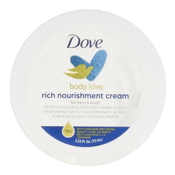 Dove Body Love Rich Nourishment Cream 75ml