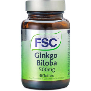 FSC Ginkgo Biloba 500mg 60 Tablets