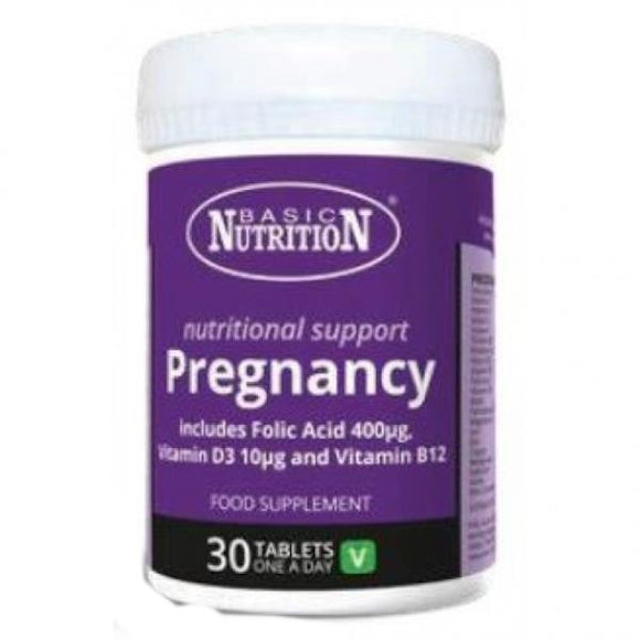 Basic Nutrition Pregnancy Nutritional Support 30 Tablets
