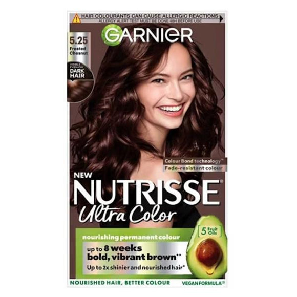 Garnier Nutrisse Ultra Color Permanent Colour 5.25 Frosted Chestnut