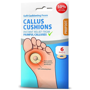 Profoot Callus Cushions 6 Pads