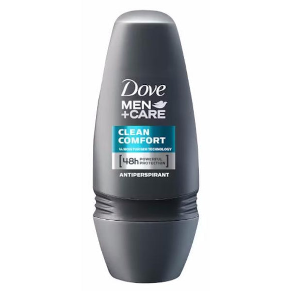 Dove Men Clean Comfort Anti-Perspirant Roll On 50ml