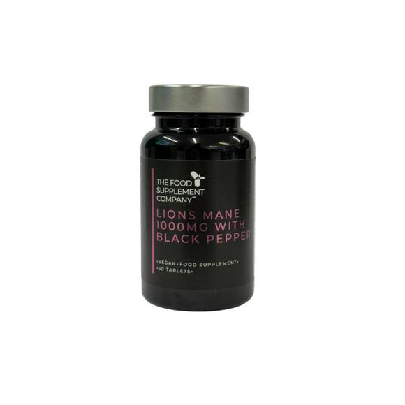 FSC Lions Mane 1000mg with Black Pepper 60 Tablets