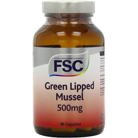 FSC Green Lipped Mussel 500mg 90 Capsules