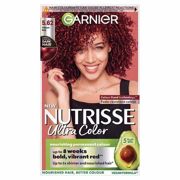 Garnier Nutrisse Ultra Color Permanent Colour 5.62 Vibrant Red