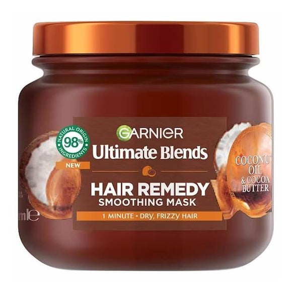 Garnier Ultimate Blends Hair Remedy Smoothing Mask 340ml