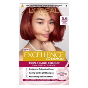 L'Oreal Excellence Creme Triple Care Colour 5.6 Natural Rich Auburn