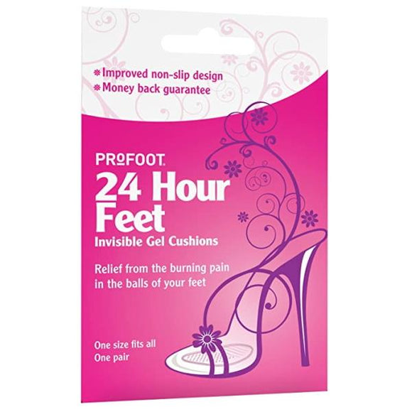 Profoot 24 Hour Feet Invisible Gel Cushions 1 Pair