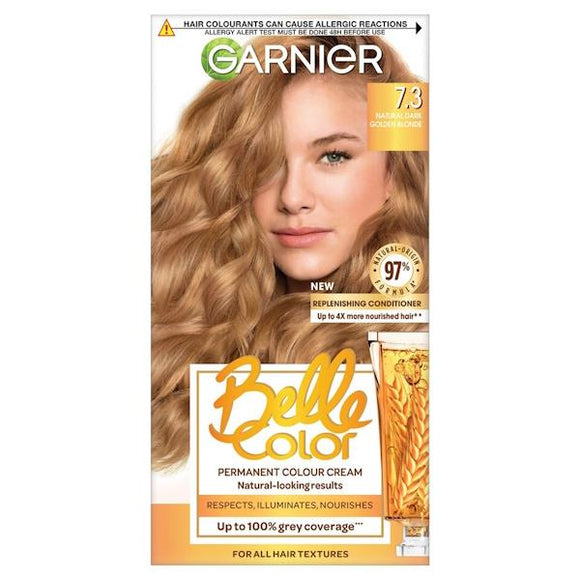 Garnier Belle Color Permanent Colour 7.3 Natural Dark Golden Blonde