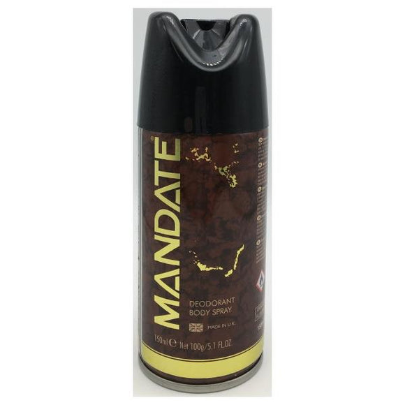 Mandate Deodorant Body Spray 150ml