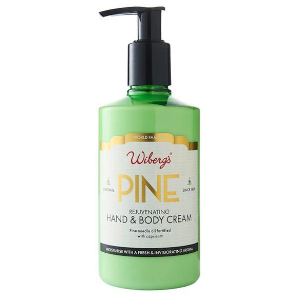 Wiberg's Pine Rejuvenating Hand & Body Cream 300ml