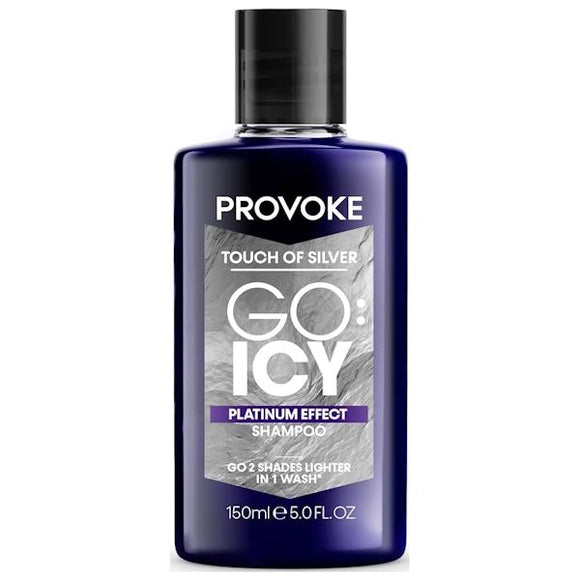 Provoke Touch of Silver Go Icy Platinum Effect Shampoo 150ml