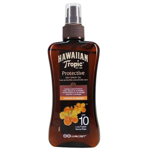 Hawaiian Tropic Protective Dry Spray Oil SPF10 200ml