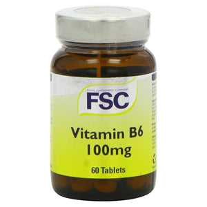 FSC Vitamin B6 100mg 60 Tablets