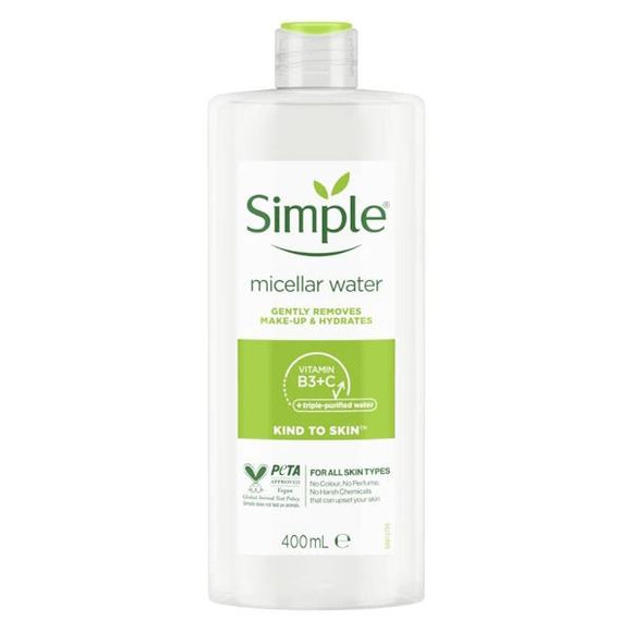 Simple Kind To Skin Micellar Water 400ml