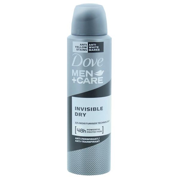 Dove Men Invisible Dry Antiperspirant Spray 150ml