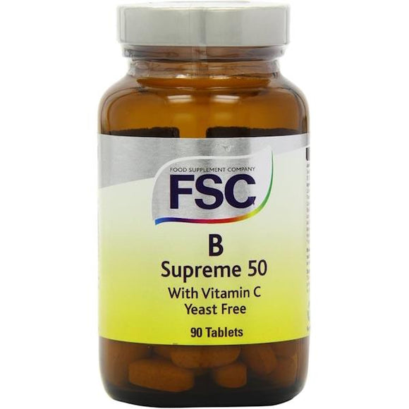 FSC Vitamin B Supreme 50+C 90 Tablets