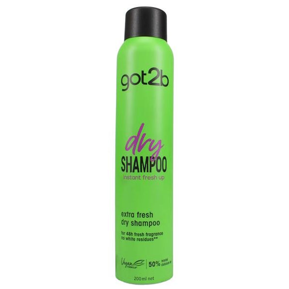 Schwarzkopf Got2b Dry Shampoo Extra Fresh 200ml