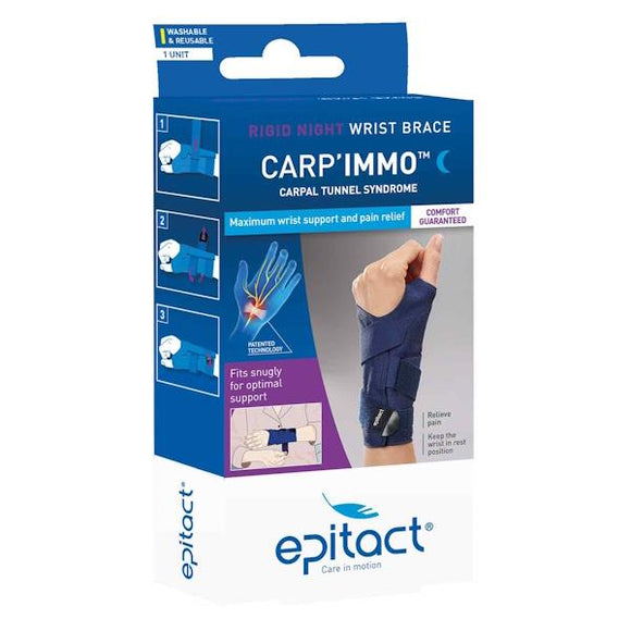 Epitact Carp'Immo Rigid Night Wrist Brace Left Large