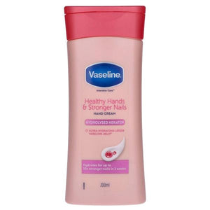 Vaseline Healthy Hands & Stronger Nails Hand Cream 200ml