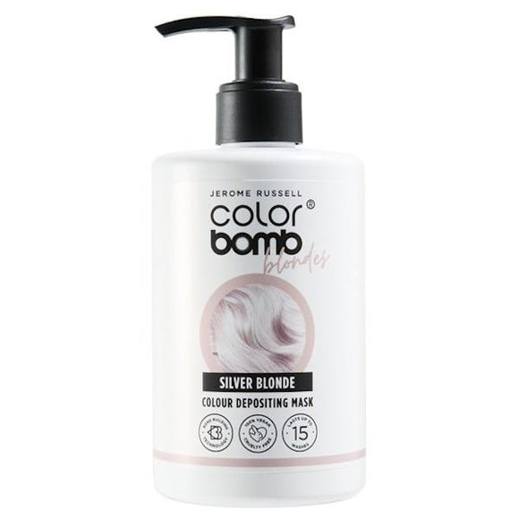 Jerome Russell Color Bomb Blondes Silver Blonde Colour Depositing Mask 300ml