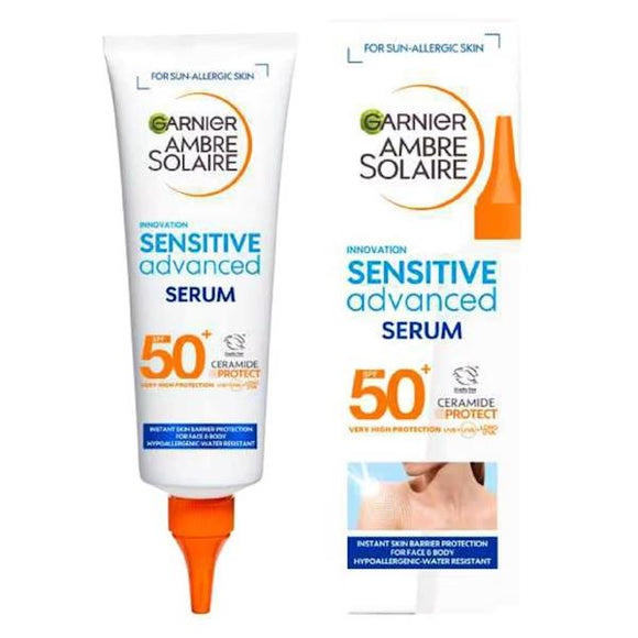 Garnier Ambre Solaire Sensitive Advanced SPF50+ Face & Body Serum 125ml