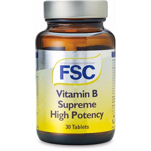 FSC Vitamin B Supreme High Potency 30 Tablets