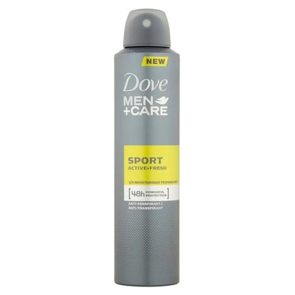 Dove Men Sport Active Fresh Antiperspirant Spray 250ml