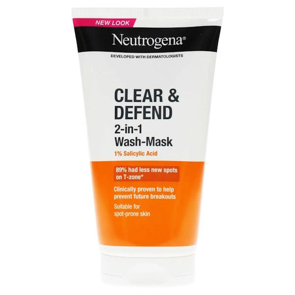 Neutrogena Clear & Defend Wash Mask 150ml