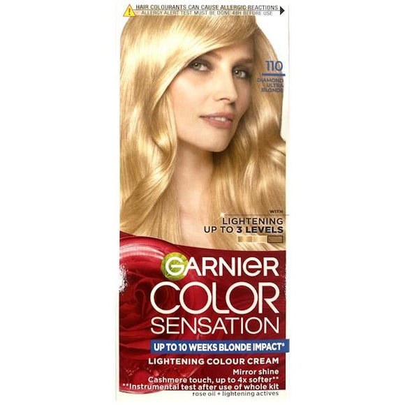 Garnier Color Sensation Permanent Colour Cream 110 Diamond Ultra Blonde