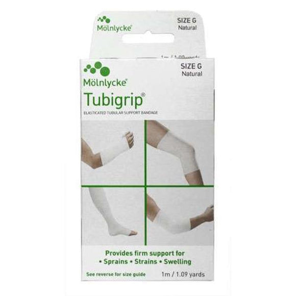 Tubigrip Elasticated Tubular Bandage Size G Natural 1 Metre