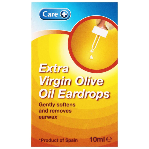 Care Extra Virgin Olive Oil Ear Drops 10ml