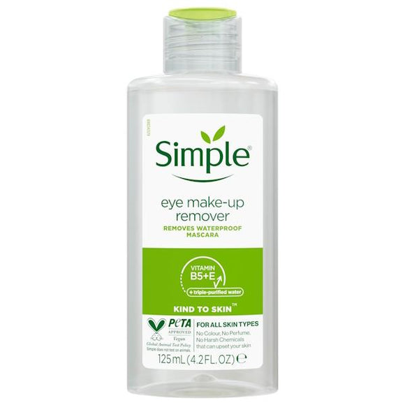 Simple Kind To Skin Eye Make-Up Remover 125ml
