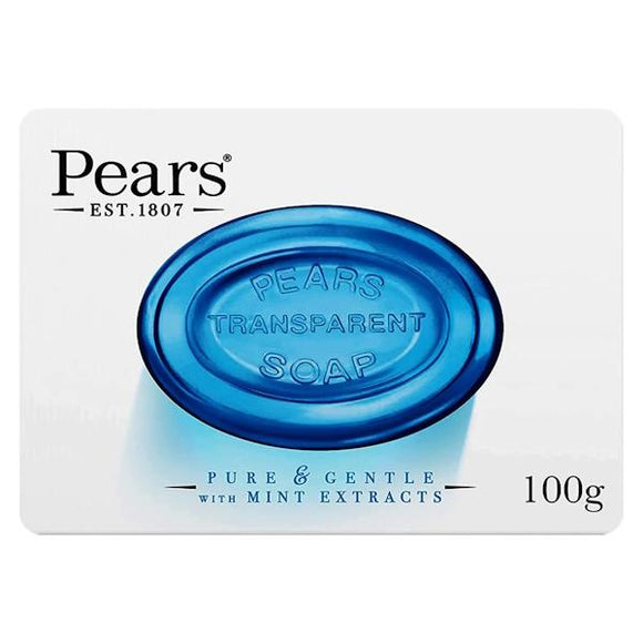 Pears Transparent Soap Pure & Gentle with Mint Extracts 100g