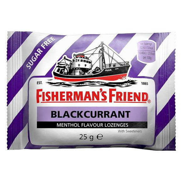 Fisherman's Friend Blackcurrant Sugar Free 25g